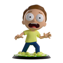 Load image into Gallery viewer, Morty figurine with a surprised expression on a white background