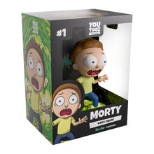 Load image into Gallery viewer, Morty figure in packaging from the popular animated series, featuring YouTooz branding.