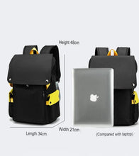 Load image into Gallery viewer, Naruto Anime Backpack, Includes Pencil Case and External Charging Port, Uzumaki Akatsuki School Students Schoolbag Leisure Computer Bag