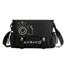 Load image into Gallery viewer, Naruto Anime Backpack, Includes Pencil Case and External Charging Port, Uzumaki Akatsuki School Students Schoolbag Leisure Computer Bag