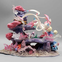 Load image into Gallery viewer, Pokemon Sylveon Anime Figures, Eevee Island Action Figurines PVC Statue Desk Decor 20 cm