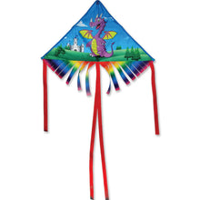 Load image into Gallery viewer, 28 inch wide Fringe Delta Kites