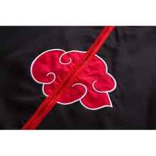 Load image into Gallery viewer, Akatsuki Uchiha Itachi Cloak for Kids & Adults Long Black Robe Cosplay Costume with Accessories