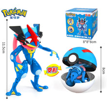 Load image into Gallery viewer, Pokemon Pokeball Anime Figures Toys, Pikachu Gengar Dragonite Snorlax Lapras Pocket Pokeball Toys