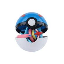Load image into Gallery viewer, Pokemon Pokeball Anime Figures Toys, Pikachu Gengar Dragonite Snorlax Lapras Pocket Pokeball Toys