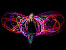 Load image into Gallery viewer, Ready to Ship Atomic V LED Hoops