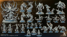 Load image into Gallery viewer, 3D Printed Archvillain Games Ammon Diah The Voice from Afar Sandstorm Dreams of Ammon Diah 28 32mm D&D
