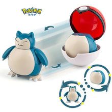 Load image into Gallery viewer, Pokemon Pokeball Anime Figures Toys, Pikachu Gengar Dragonite Snorlax Lapras Pocket Pokeball Toys