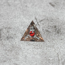 Load image into Gallery viewer, Smaug's Eye | 7 Piece Moving Eye DnD Dice Set | Acrylic RPG Gaming Dice