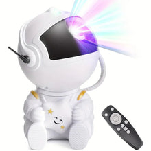 Load image into Gallery viewer, Space Projector Light – Adjustable Astronaut Galaxy Star Lamp