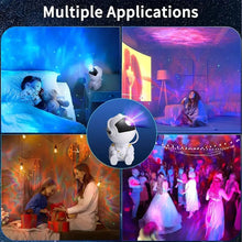 Load image into Gallery viewer, Space Projector Light – Adjustable Astronaut Galaxy Star Lamp