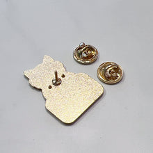 Load image into Gallery viewer, Work Hard Cat Enamel Pin – Funny Accessory for Cat Lovers