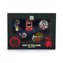 Load image into Gallery viewer, Cult of the Lamb Pin Set