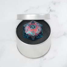 Load image into Gallery viewer, Cthulhu's Eye | Giant D20 Moving Eye DnD Dice | Acrylic RPG Gaming Dice