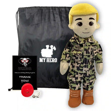 Load image into Gallery viewer, My Hero™ Daddy Doll Navy Sailor | Custom Recordable Plush