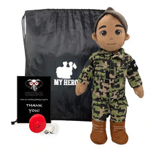 Load image into Gallery viewer, My Hero™ Daddy Doll Navy Sailor | Custom Recordable Plush