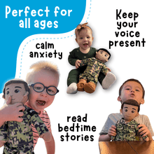 Load image into Gallery viewer, My Hero™ Daddy Doll Marine | Custom Recordable Plush