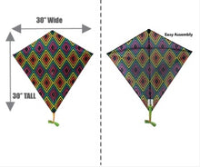 Load image into Gallery viewer, 31 Inch Wide WindNSun WindDiamond Peace Nylon Kite