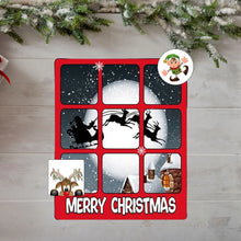 Load image into Gallery viewer, Christmas Tic-Tac-Toe Gameboard | Double-sided