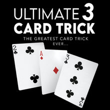 Load image into Gallery viewer, Ultimate 3 Card Trick