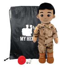 Load image into Gallery viewer, My Hero™ Army Soldier Daddy Doll | Custom Recordable Plush