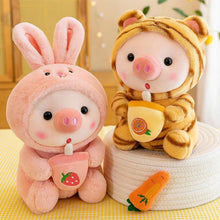 Load image into Gallery viewer, Cute Piggy Boba Plush – Must-Have for Stuffed Animal Lovers