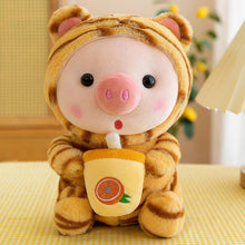 Load image into Gallery viewer, Cute Piggy Boba Plush – Must-Have for Stuffed Animal Lovers