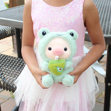 Load image into Gallery viewer, Cute Piggy Boba Plush – Must-Have for Stuffed Animal Lovers