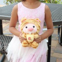 Load image into Gallery viewer, Cute Piggy Boba Plush – Must-Have for Stuffed Animal Lovers