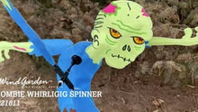 Load and play video in Gallery viewer, Whirligig Spinner Zombie 20 and 28 Inch