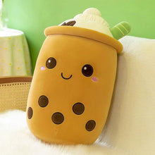 Load image into Gallery viewer, Boba Plush Toy for Kids – Soft Bubble Tea Pillow for Cuddles