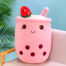 Load image into Gallery viewer, Boba Plush Toy for Kids – Soft Bubble Tea Pillow for Cuddles