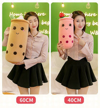 Load image into Gallery viewer, Boba Plush Toy for Kids – Soft Bubble Tea Pillow for Cuddles