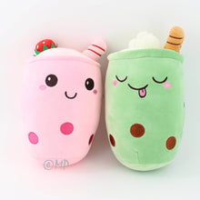 Load image into Gallery viewer, Boba Plush Toy for Kids – Soft Bubble Tea Pillow for Cuddles