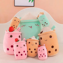 Load image into Gallery viewer, Boba Plush Toy for Kids – Soft Bubble Tea Pillow for Cuddles