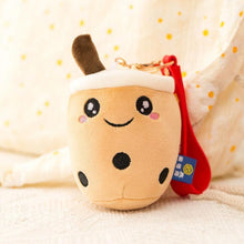 Load image into Gallery viewer, Cute Bubble Tea Keychains 3-Pack for Keys, Bags, and Gifts