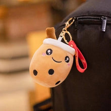 Load image into Gallery viewer, Cute Bubble Tea Keychains 3-Pack for Keys, Bags, and Gifts
