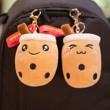 Load image into Gallery viewer, Cute Bubble Tea Keychains 3-Pack for Keys, Bags, and Gifts
