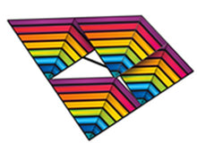 Load image into Gallery viewer, WindNSun Supersize 3-D Tetra Ripstop Nylon Cellular Kite, 51 Inches Wide