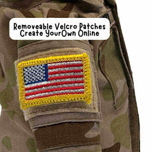 Load image into Gallery viewer, My Hero™ Army Soldier Daddy Doll | Custom Recordable Plush