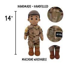 Load image into Gallery viewer, My Hero™ Daddy Doll Air Force | Custom Recordable Plush