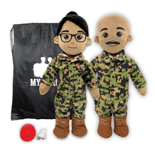 Load image into Gallery viewer, My Hero™ Daddy Doll Marine | Custom Recordable Plush