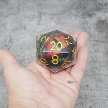 Load image into Gallery viewer, Xanathar's Eye | Giant D20 Moving Eye DnD Dice | Acrylic RPG Gaming Dice