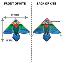 Load image into Gallery viewer, WindNSun Delta XT HummingBird Nylon Kite, 54 Inches Wide
