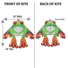 Load image into Gallery viewer, WindNSun Delta XT TreeFrog Nylon Kite, 54 Inches Wide