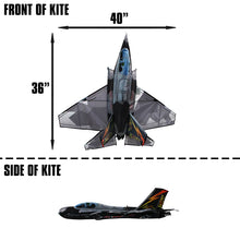 Load image into Gallery viewer, WindForce F-35 3D Nylon Kite, 40 Inches Wide