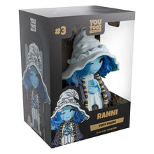 Load image into Gallery viewer, Boxed vinyl figure of Ranni with 'You Tooz' branding on a white background
