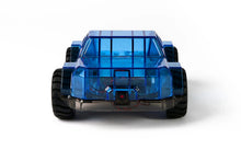 Load image into Gallery viewer, Wheelson Clear blue model car on a white background
