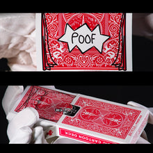 Load image into Gallery viewer, Magic Trick Cartoon Deck - Bicycle Back - Limited Edition
