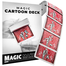Load image into Gallery viewer, Magic Trick Cartoon Deck - Bicycle Back - Limited Edition
